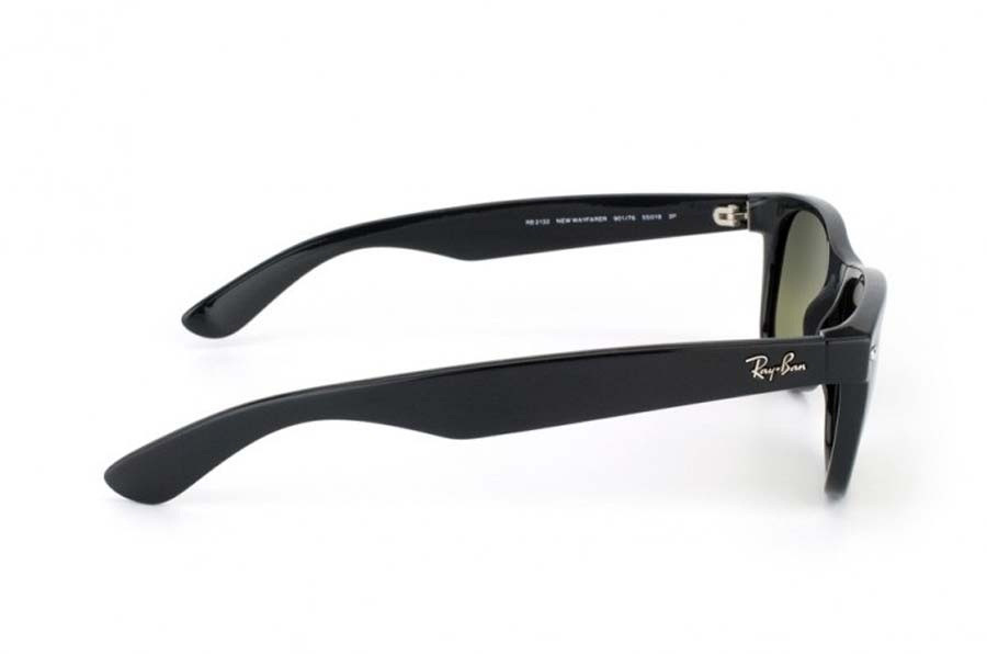 Ray-Ban New Wayfarer RB2132F-901/76(55) Polarized
