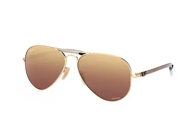 Kính mát Ray-Ban Aviator Carbon Fibre RB8317-001/6B(58) Chromance