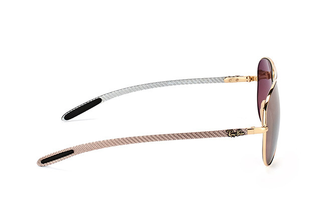 Ray-Ban Aviator Carbon Fibre RB8317-001/6B(58) Chromance