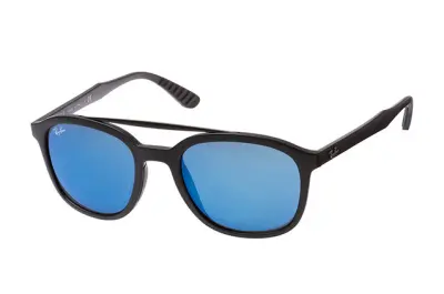 Kính RayBan RB4290F-601S/55(53) tráng gương xanh