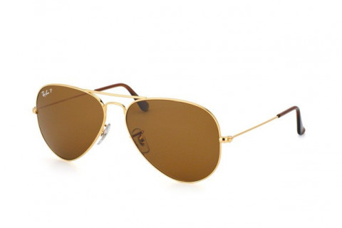 Ray-Ban Aviator RB3025-001/57 (62) tròng nâu Polarized