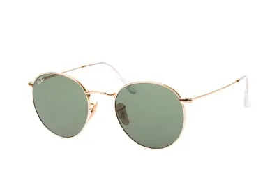Kính RayBan Round RB3447-001(53) gọng vàng
