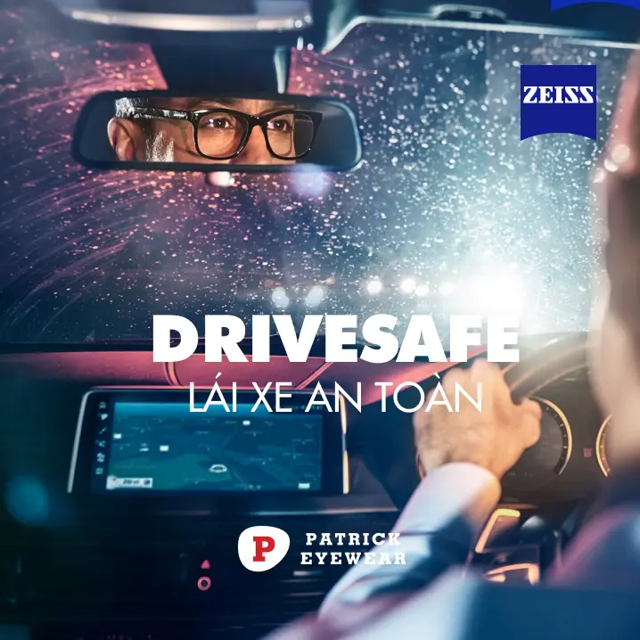 Tròng kính Zeiss Drivesafe Duravision 1.50