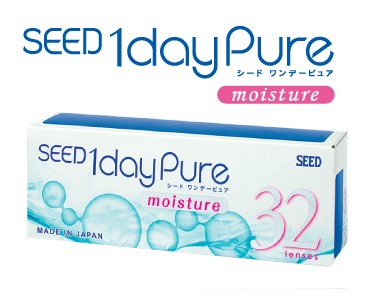 Kính áp tròng Lens Seed 1day không màu hộp