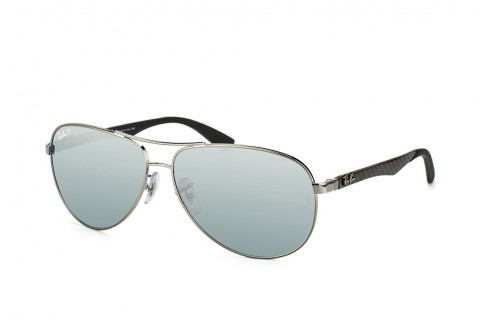 kinh-mat Kính mát Ray-Ban Aviator Carbon Fibre RB8313-001/51(61)