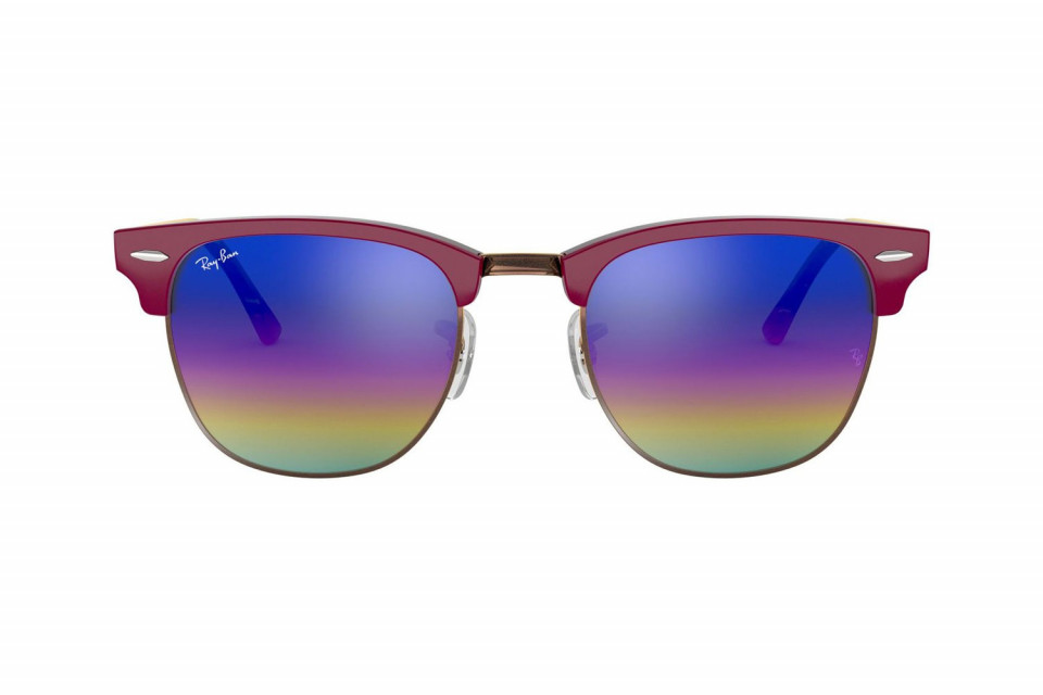 Kính mát Ray-Ban Clubmaster RB3016F-1222/C2(55)