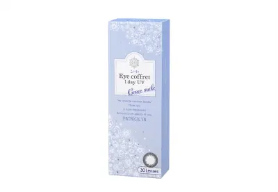 Kính áp tròng Seed Eyecoffret 1day UV Grace xám