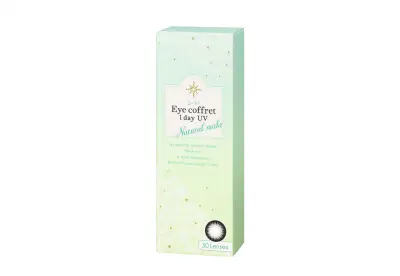 Kính áp tròng Seed Eyecoffret 1day UV Natural đen