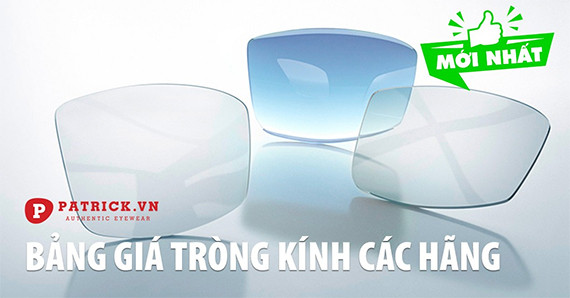 Giá tròng kính cận viễn loạn đa tròng mới nhất 2025