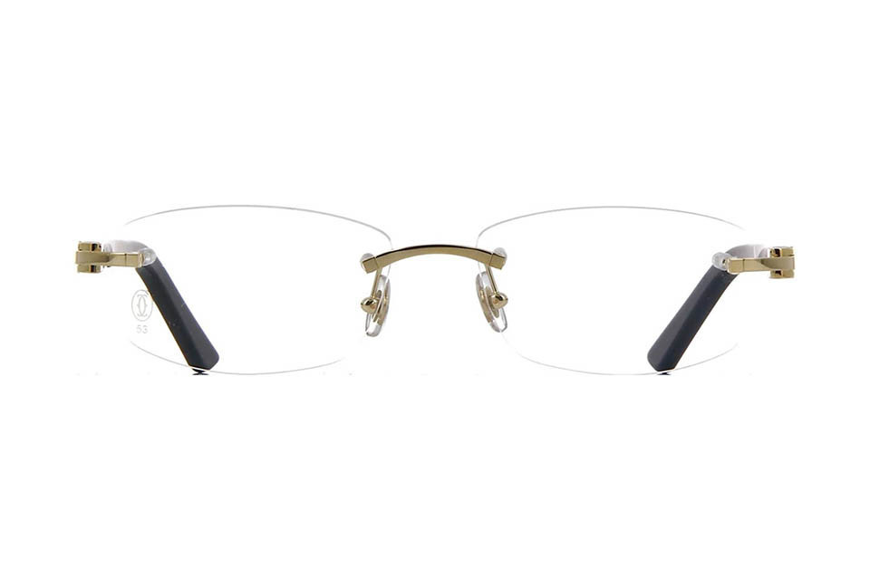 Cartier CT0048O 002 (53) Signature C vàng đen