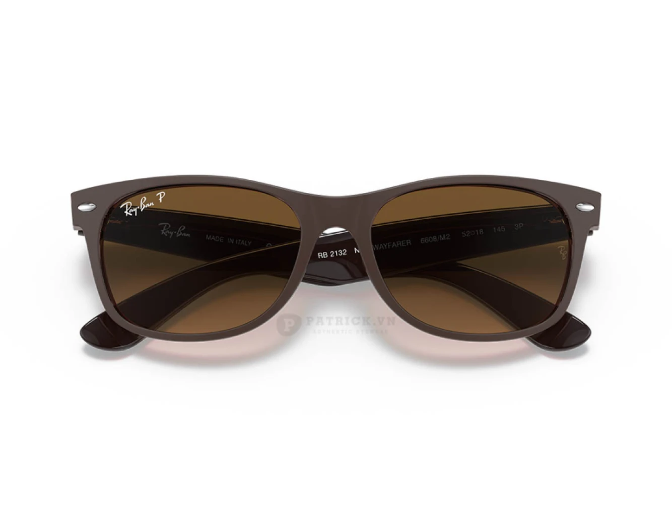Ray-Ban New Wayfarer RB2132F-6608/M2(55) Polarized