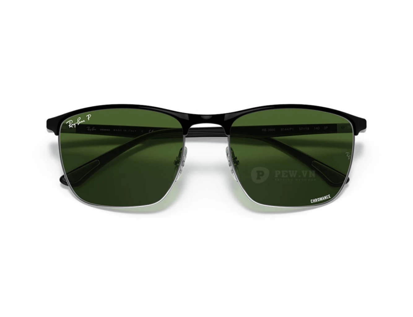 Ray-Ban Chromance RB3686-9144/P1(57)