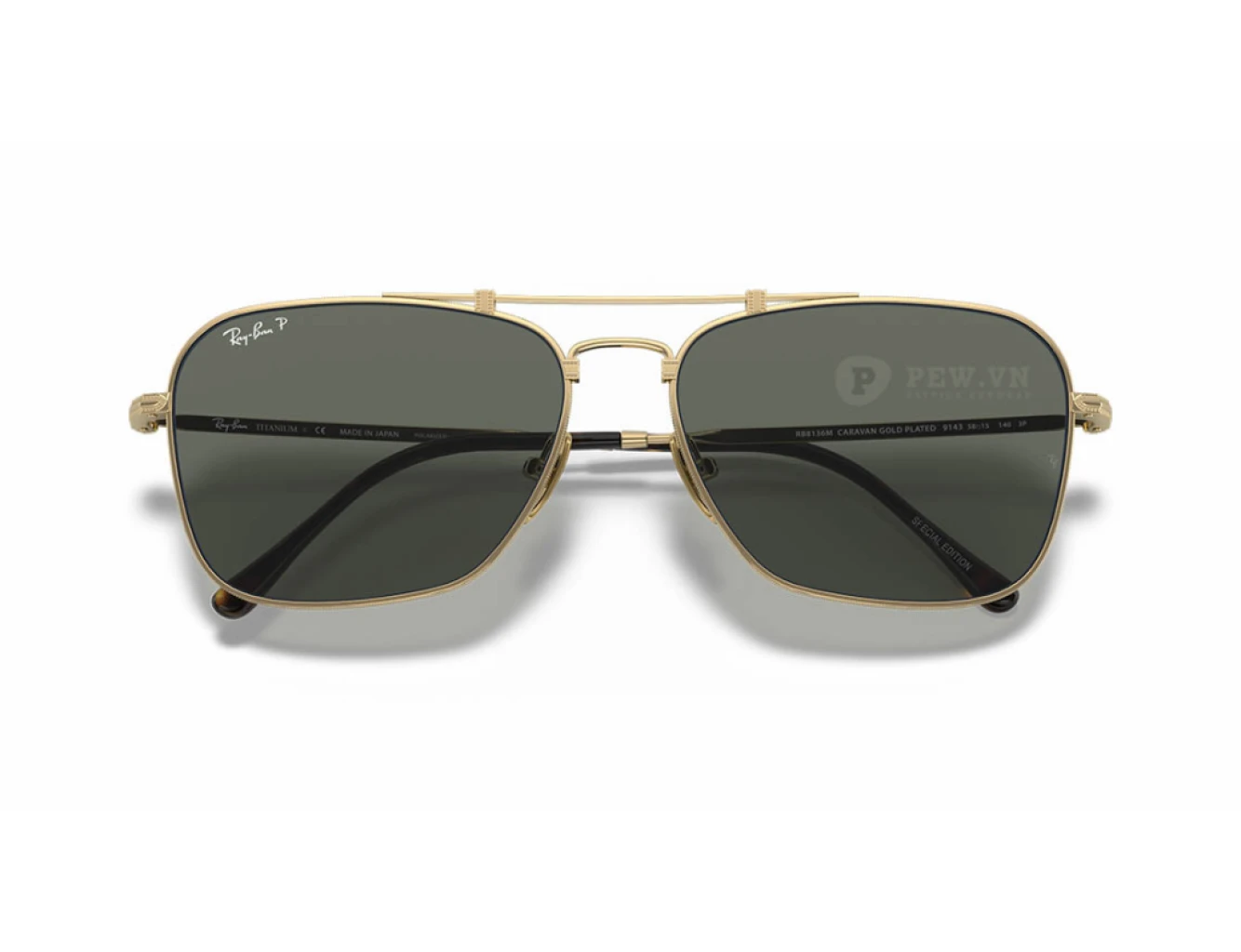 Ray-Ban Caravan Titanium RB8136M-9143(58)