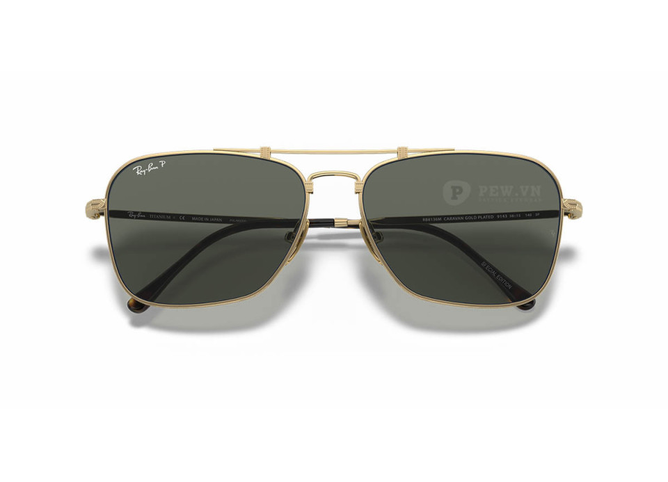 Ray-Ban Caravan Titanium RB8136M-9143(58)