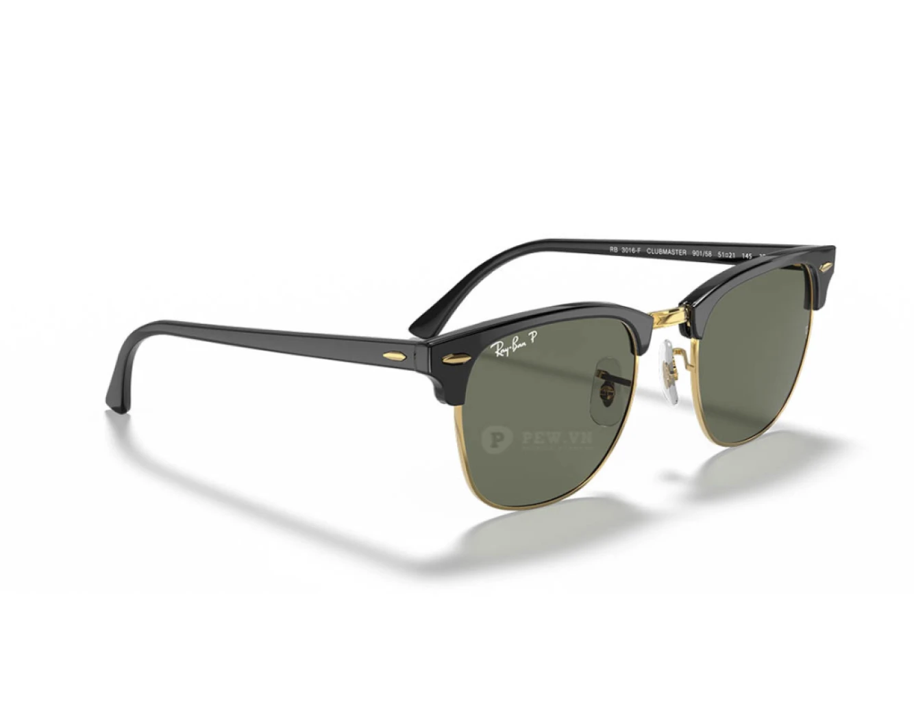 Ray-Ban Clubmaster RB3016F-901/58(55)