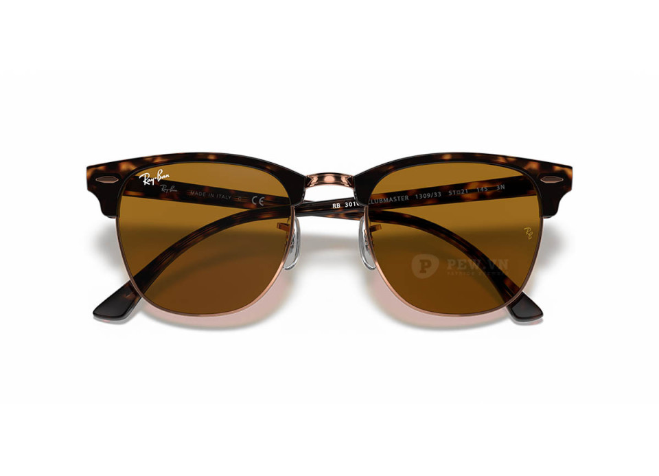 Ray-Ban Clubmaster RB3016F-1309/33(55)