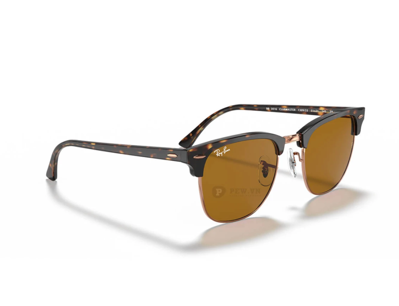 Ray-Ban Clubmaster RB3016F-1309/33(55)