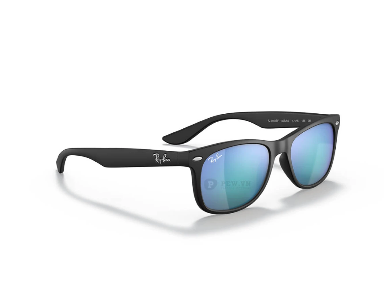 Ray-Ban New Wayfarer Kids RB9052SF-100S/55(50)