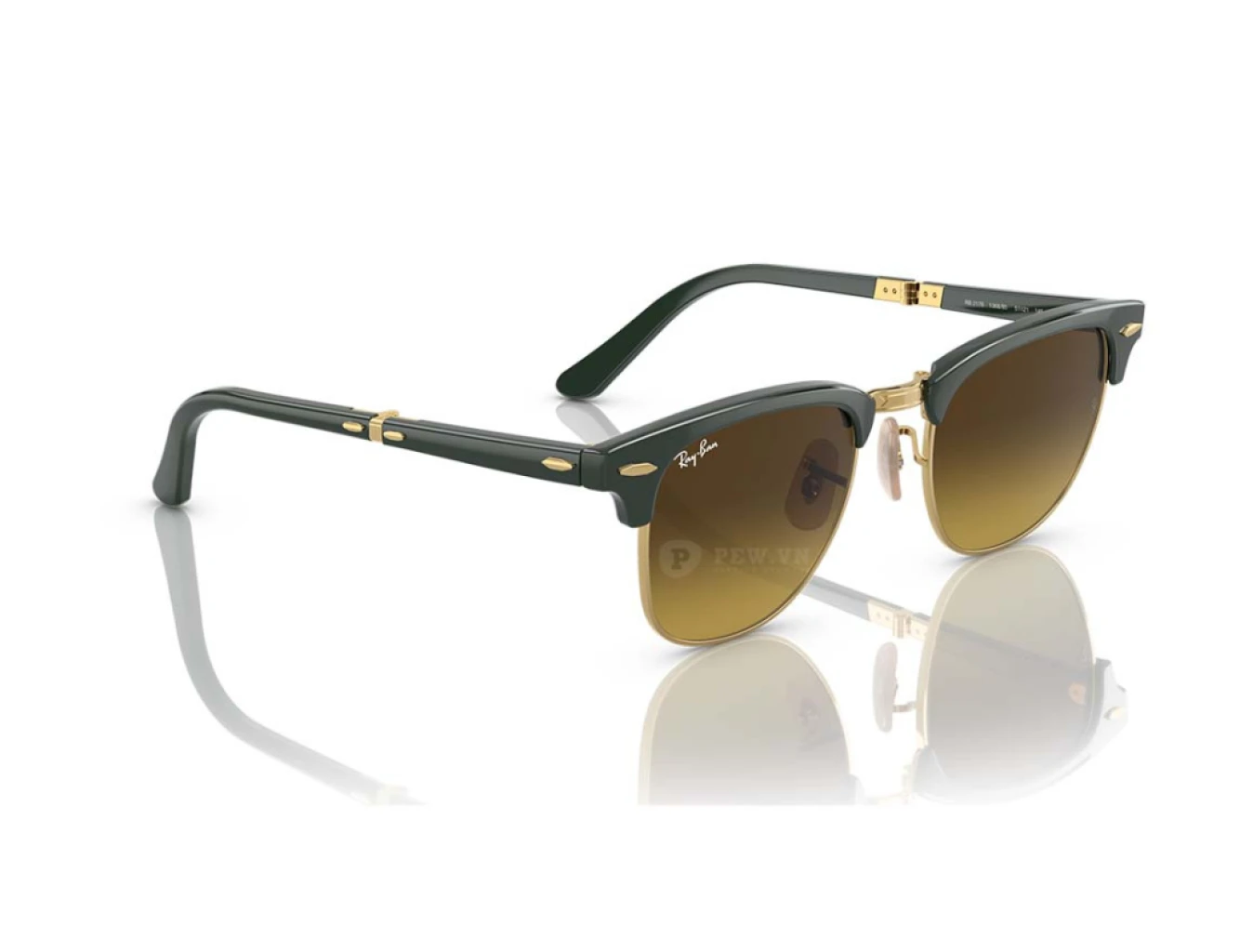 Ray-Ban Clubmaster Folding RB2176F-1368/85(51)