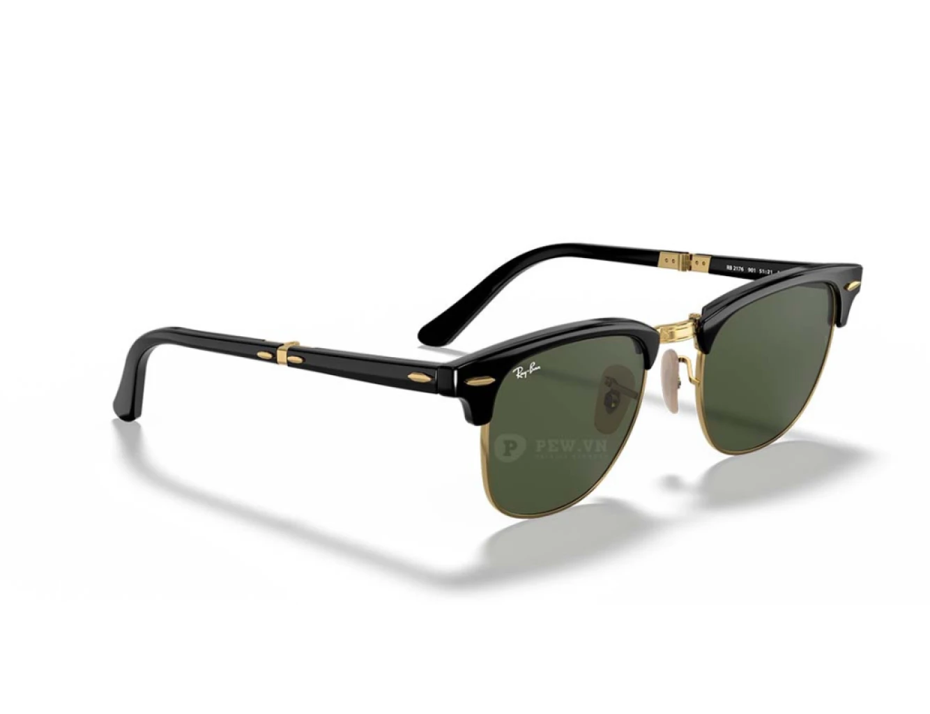 Ray-Ban Clubmaster Folding RB2176-901(51)