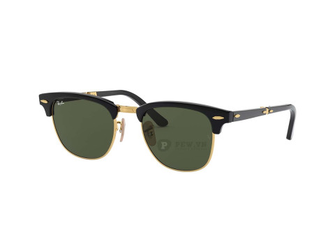 Kính RayBan Clubmaster Folding RB2176F-901 authentic freeship 
