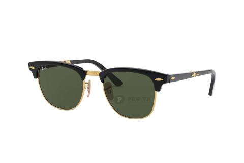 RayBan Clubmaster Folding RB2176F-901 authentic freeship