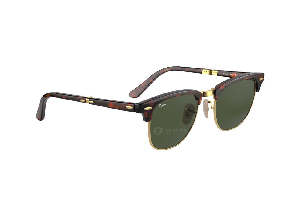 Ray-Ban Clubmaster Folding RB2176F-990/31(51)