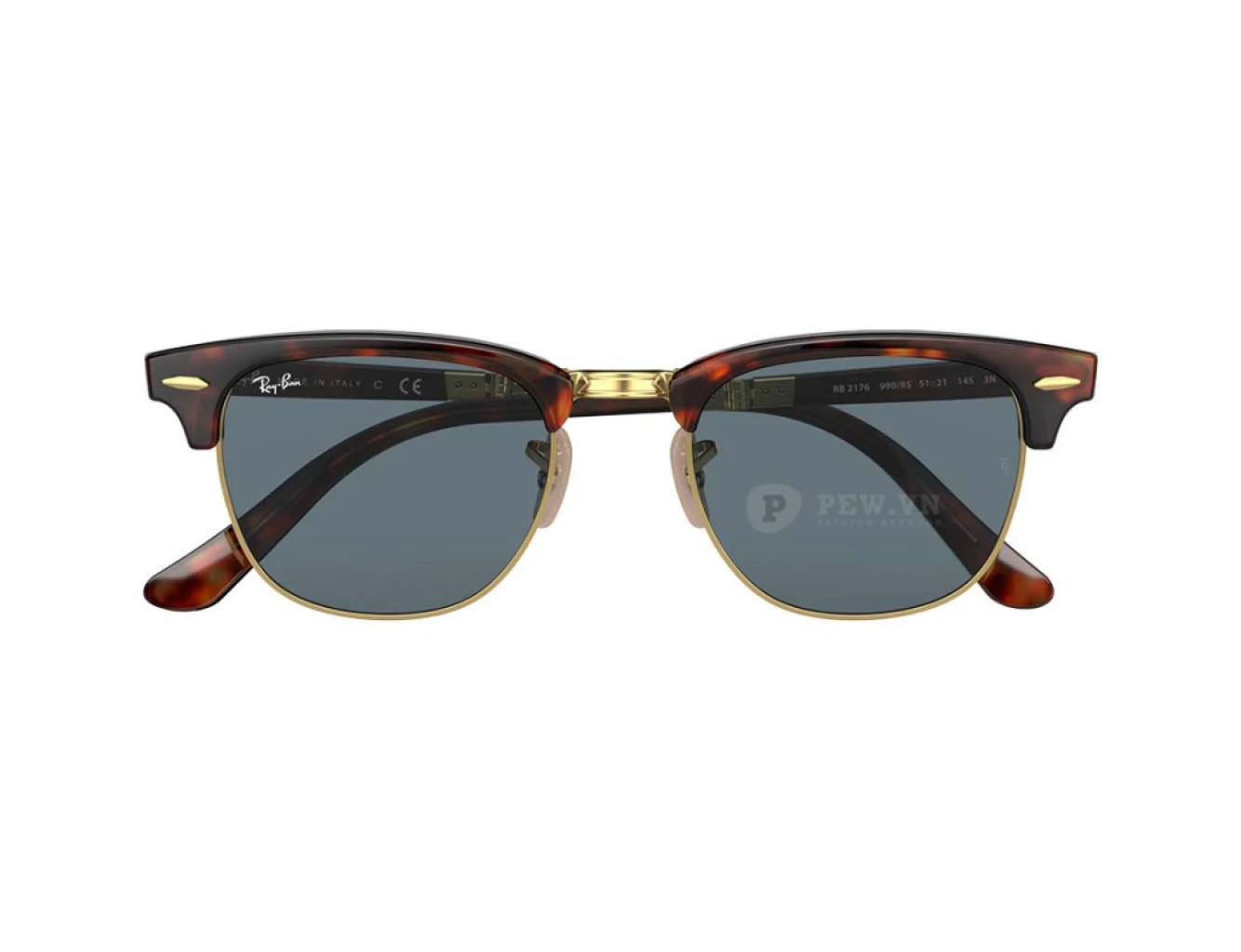 Ray-Ban Clubmaster Folding Reloaded RB2176F-990/R5(51)