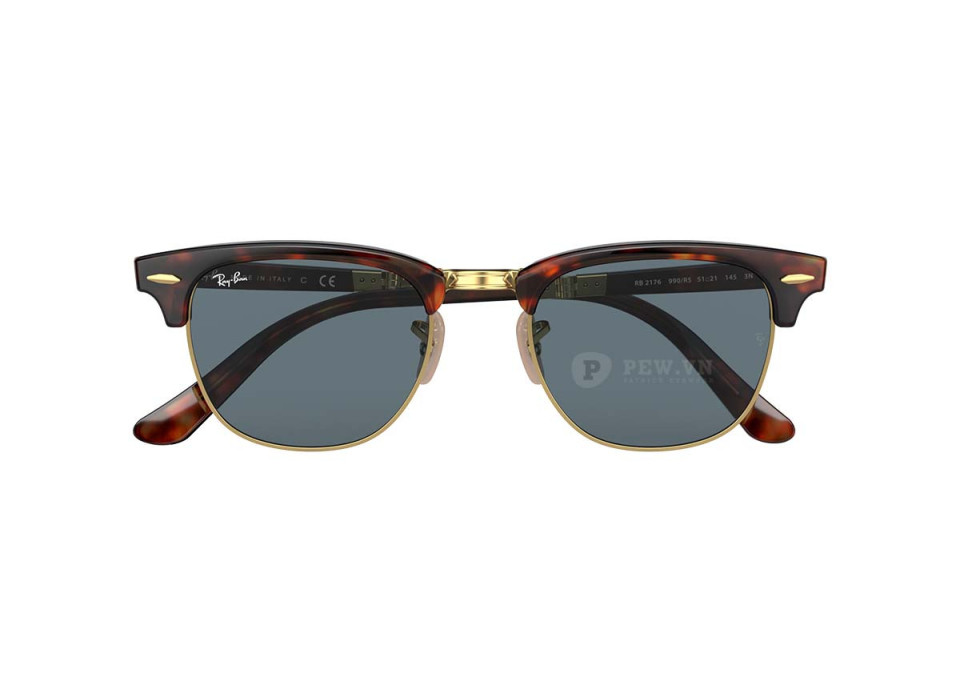 Ray-Ban Clubmaster Folding Reloaded RB2176F-990/R5(51)