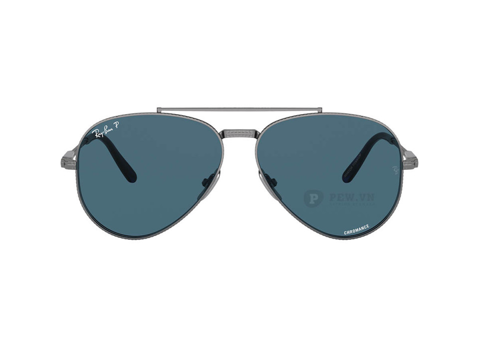 Ray-Ban Aviator II Titanium RB8225-3142/S2(62) Polarized