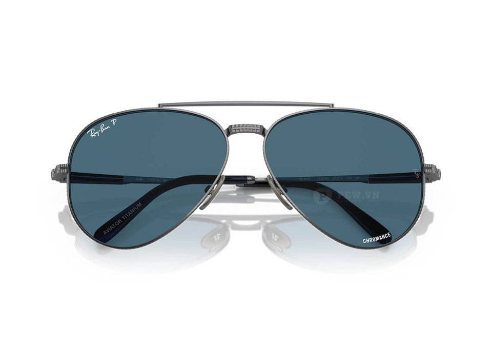 Ray-Ban Aviator II Titanium RB8225-3142/S2(62) Polarized