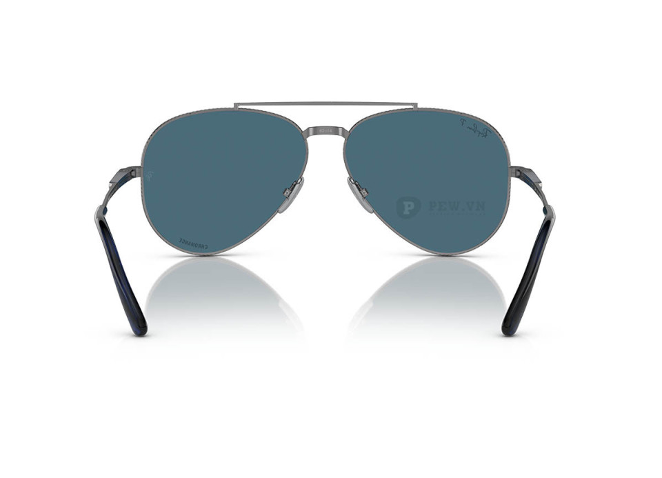 Ray-Ban Aviator II Titanium RB8225-3142/S2(62) Polarized