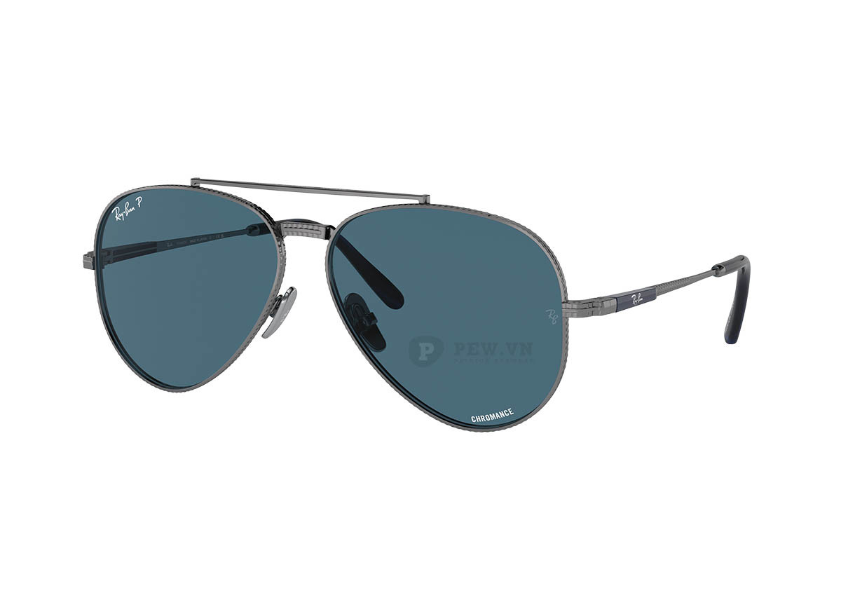Ray-Ban Aviator II Titanium RB8225-3142/S2(62) Polarized