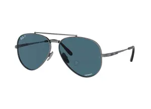 RayBan Aviator II Titanium RB8225-3142/S2 tròng xanh Chromance