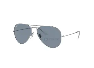 RayBan Aviator RB3025-003/02(58) gọng bạc tròng xám xanh