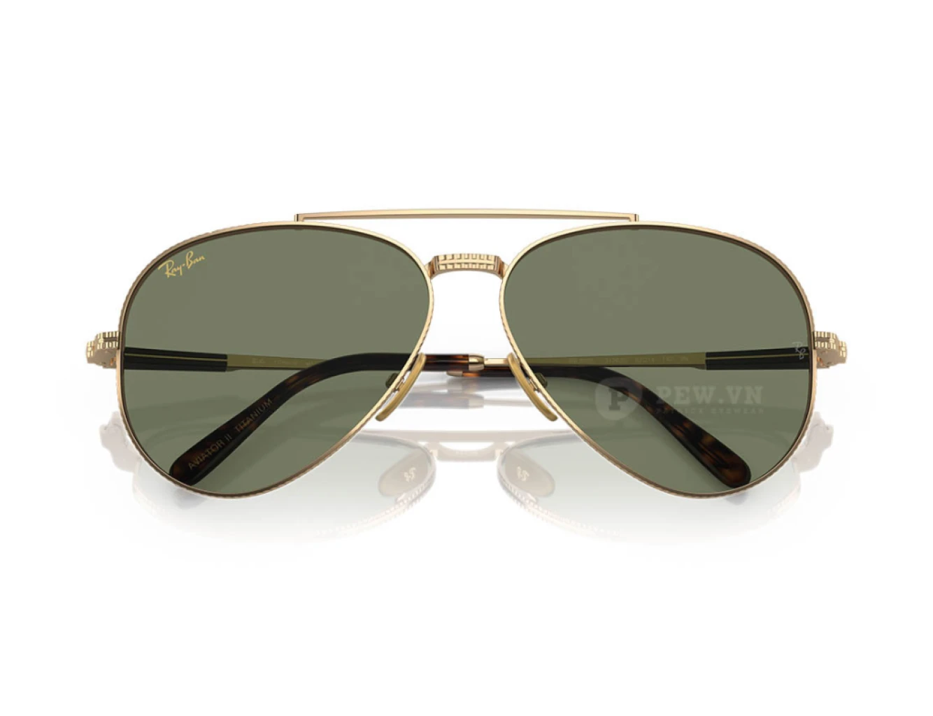 Ray-Ban Aviator II Titanium RB8225-3138/52(62)