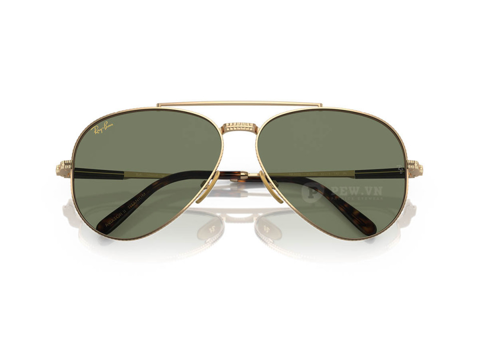 Ray-Ban Aviator II Titanium RB8225-3138/52(62)