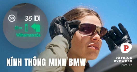 Mắt kính thông minh BMW ConnectedRide dành cho các biker