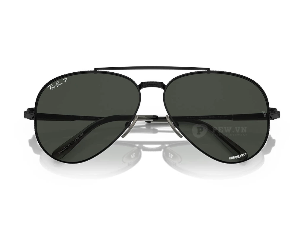 Ray-Ban Aviator II Titanium RB8225-3141/K8(62)