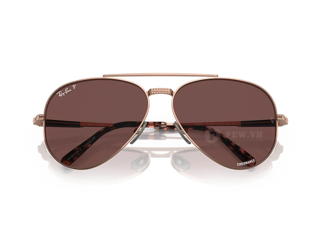 Ray-Ban Aviator II Titanium RB8225-3140/AF(62)