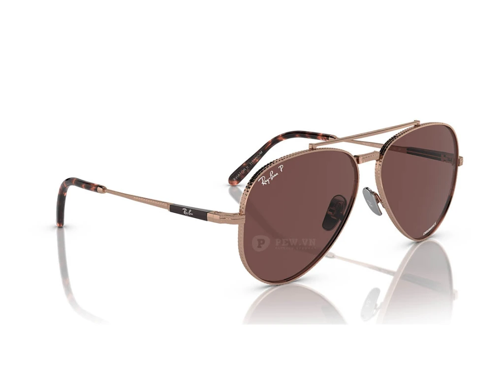 Ray-Ban Aviator II Titanium RB8225-3140/AF(62)