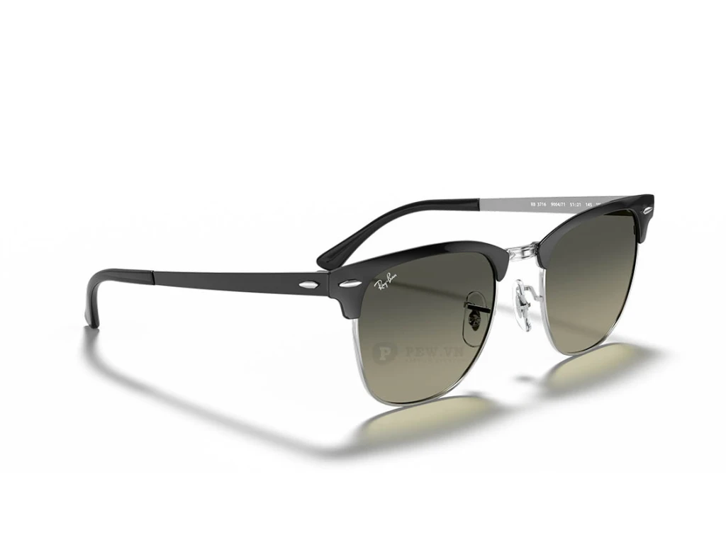 Ray-Ban Clubmaster Metal RB3716-9004/71(51)