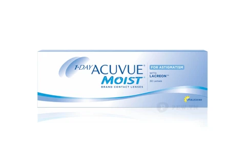 Lens Acuvue 1-Day Moist for with Lacreon Astigmatism