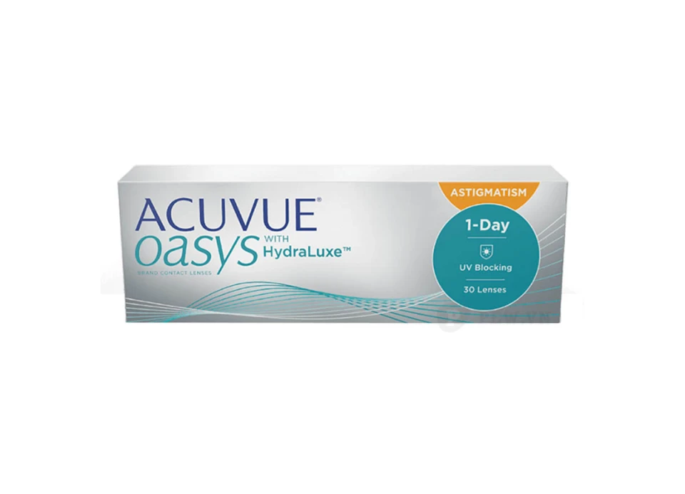 Lens Acuvue Oasys 1-Day with Hydraluxe for Astigmatism