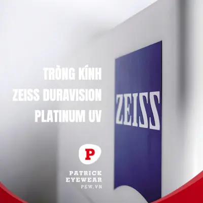 Tròng kính Zeiss Single DuraVision Platinum UV 1.56