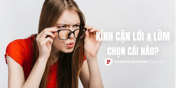 Bị cận thị đeo kính gì, lồi hay lõm?