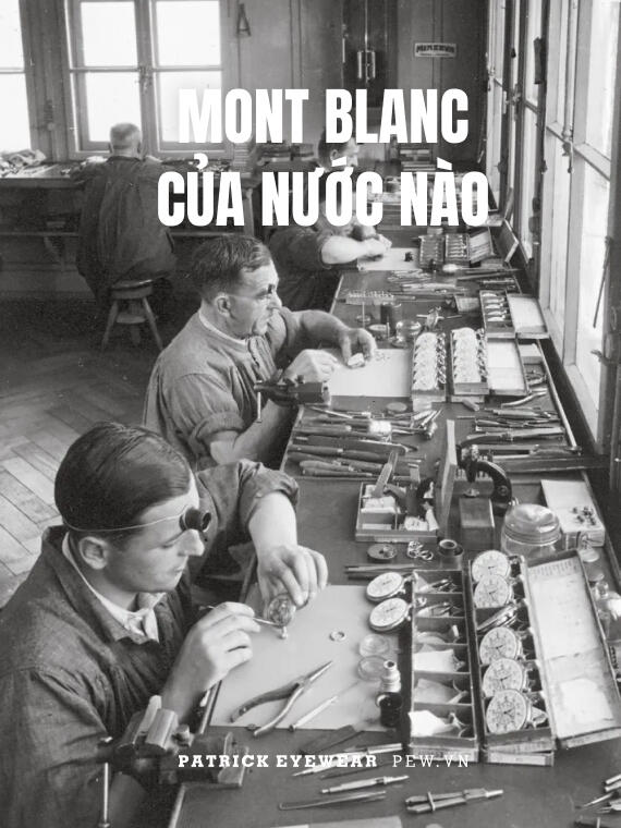 Hãng Mont Blanc của nước nào