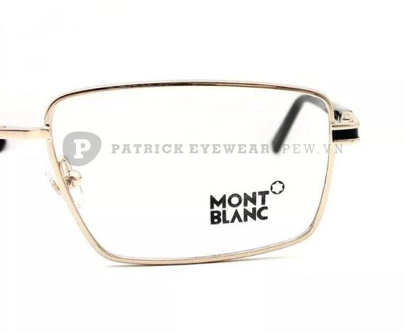 nhận biết gọng Montblanc authentic