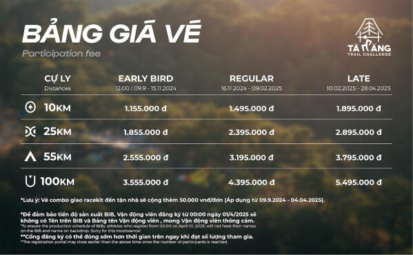 giải chạy tà năng 2025