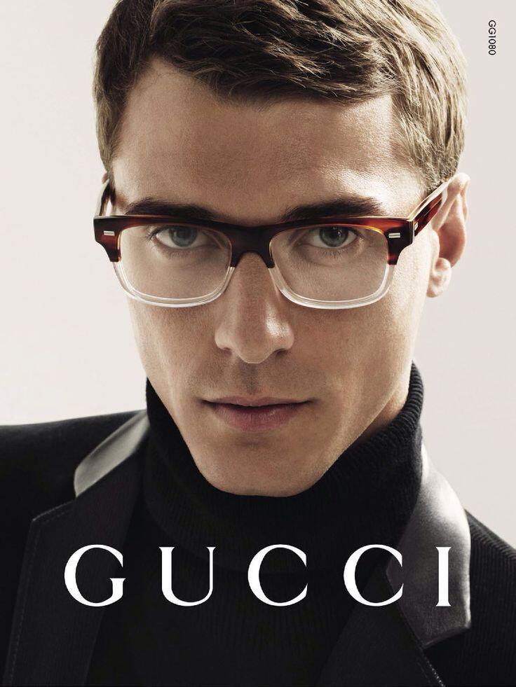 kính nửa gọng nam gucci